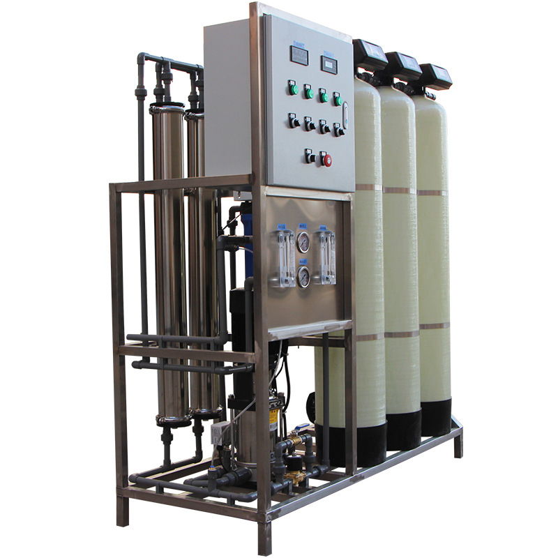 小型全自动一体式纯净水直饮设备RO反渗透 半吨/小时纯水处理设备