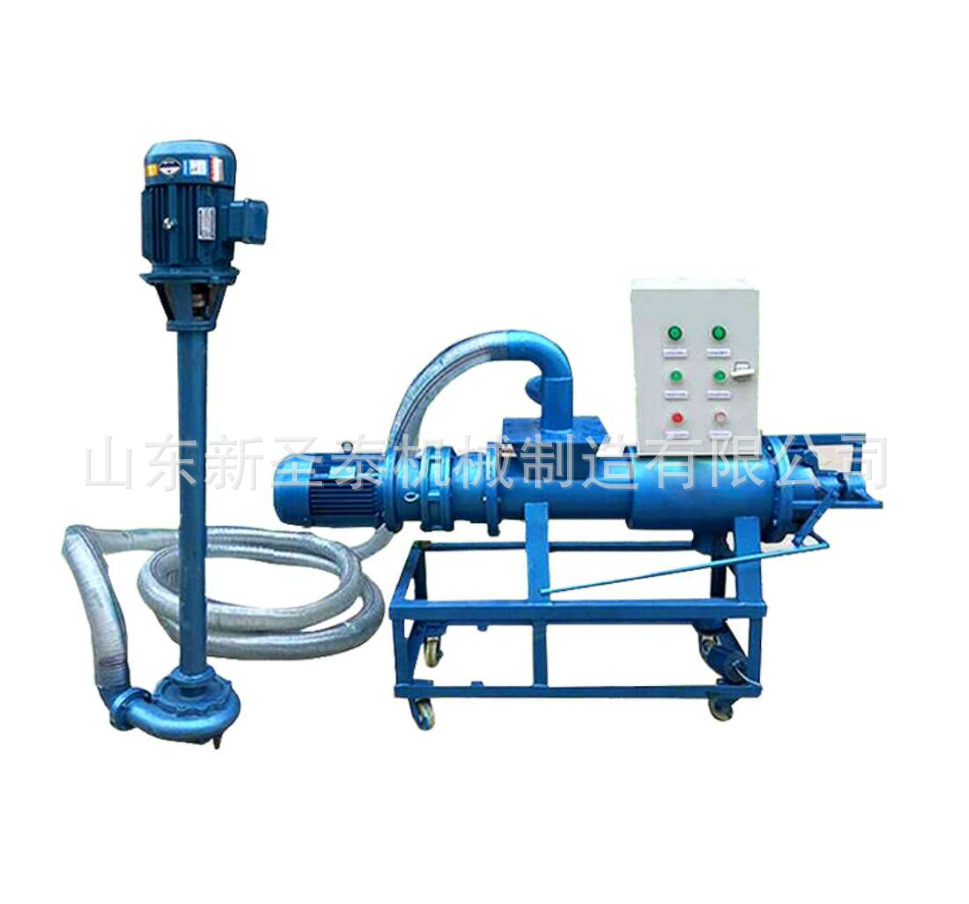 自吸式粪便固液分离机 酒糟淀粉渣脱水机  猪屎脱水机