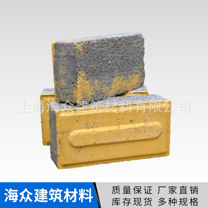 厂家供应过道砖塑胶盲道砖橡胶盲道条无障碍通道砖彩色水泥砖