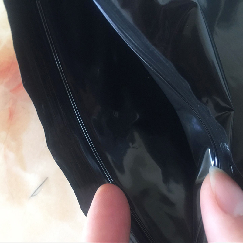 青岛厂家黑膜自封袋 食品礼品通用包装袋 服饰拉链袋 服装收纳袋