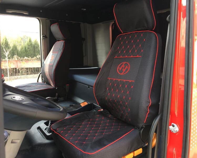 解放J6P JH6欧曼GTL ETX德龙X3000杰狮C500 新金刚M500专用座套|ms