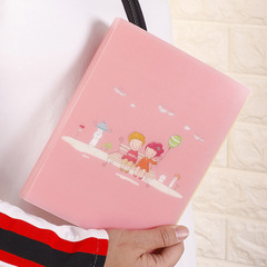 7-inch photo album with interstitial PP plate plastic photos, 52 photo albums, vertical version, children's commemorative album, photo studio gift