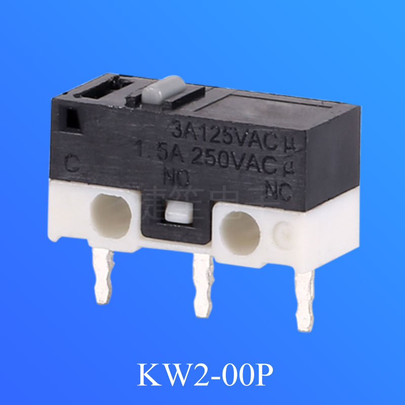 厂价直销 带认证无压柄短长脚AC小微动开关 鼠标微动开关行程开关