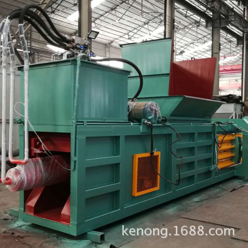 厂家 全自动160卧式废纸打包机报价 杂志半自动机 速度快全自动打