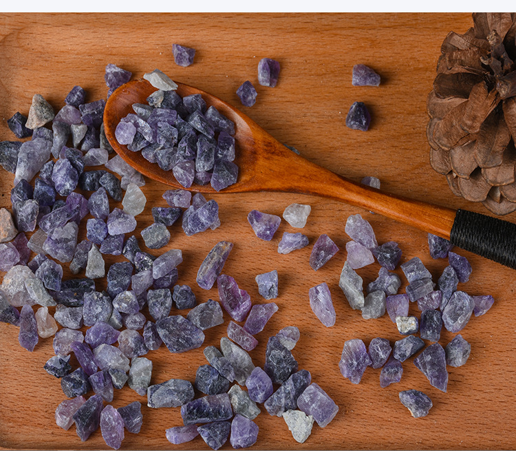 Zi Shi Ying (Fluorite) — Raw Mineral Herb, Bulk Dried Chinese Medicinal Stone quality and texture