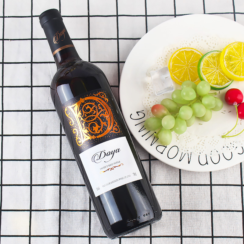 一件代发女士甜型红酒厂家直销批发招商气泡贴牌定制包邮红葡萄酒|ru