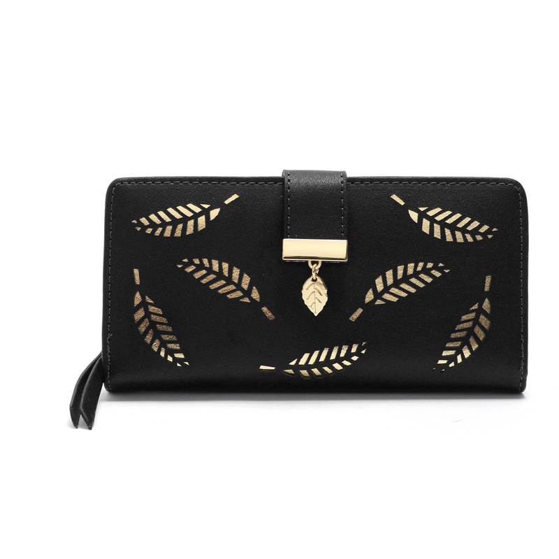 Cartera Coreana Con Estampado De Hojas Huecas display picture 16