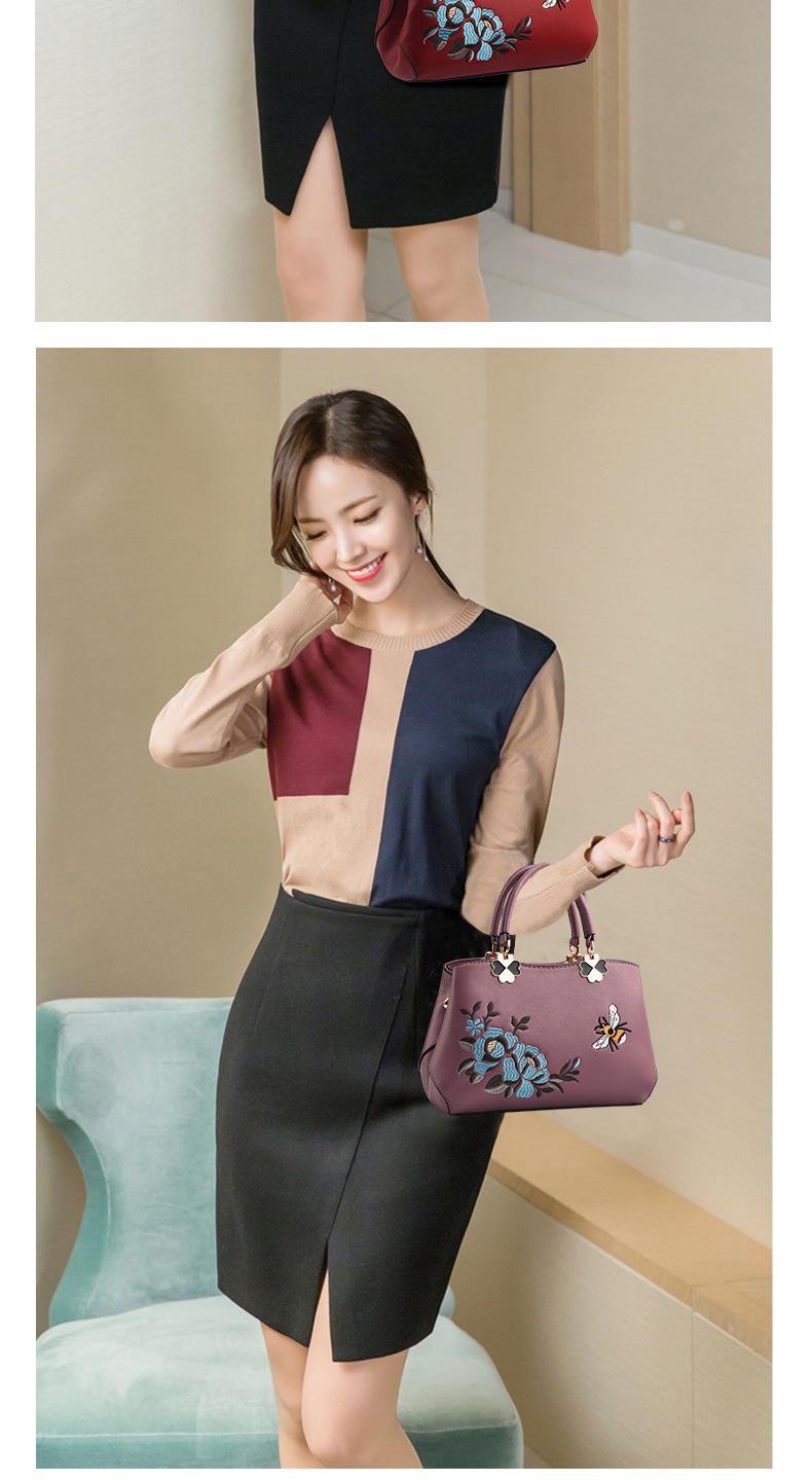 Women's Medium All Seasons Pu Leather Basic Handbag display picture 1
