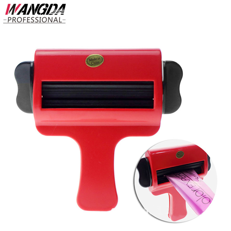 Hair cream is crowded Plastic universal rolling Extrusion pigment Squeeze toothpaste Hairdressing special