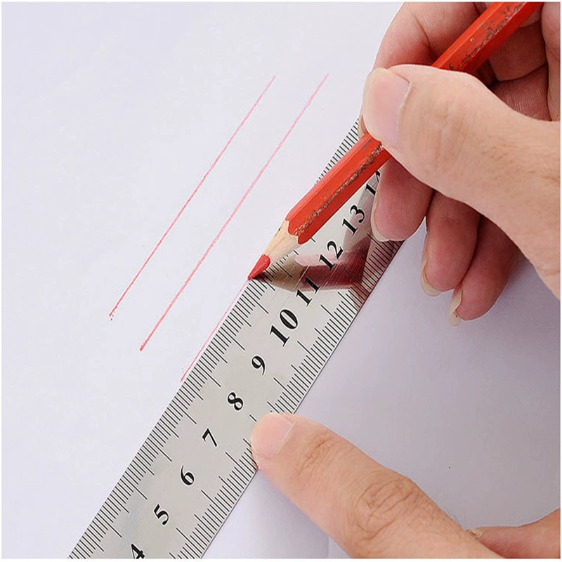 Universal ruler stainless steel, high quality stationery