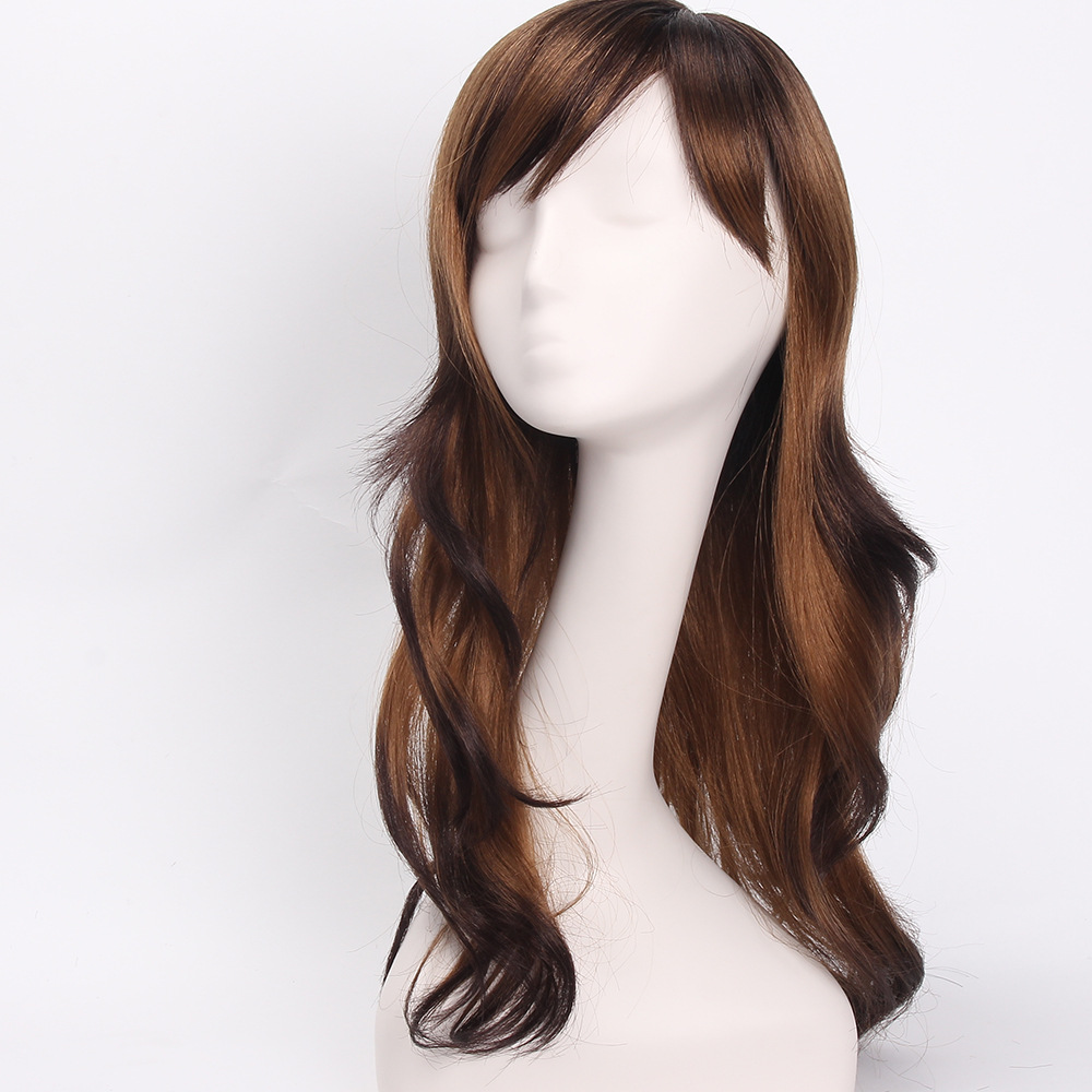 Newlook IMG-0303 nueva peluca de pelo largo peluca de vacaciones peluca de entrenamiento