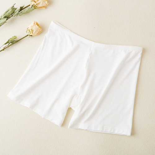 Safety pants cotton bottom crotch comfortable and breathable women's underwear summer leggings girls mid-waist anti-exposure safety pants