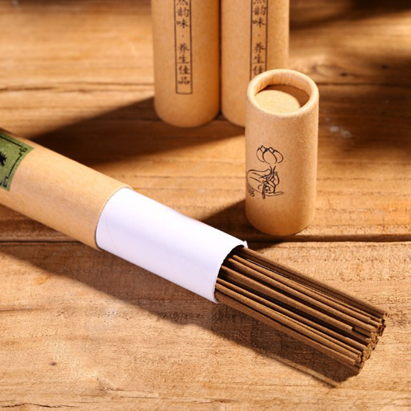 厂家百草药香贴牌定制20克檀香沉香线香室内熏香塔香佛香塔香批发