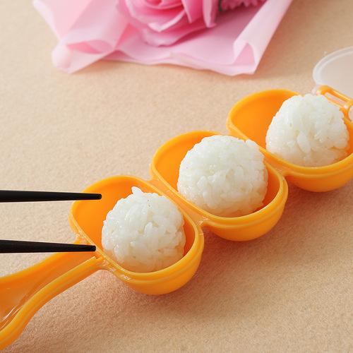 Shake Rice Ball Mold Small Spherical Rice Ball 3-Mold Shake Rice Ball Artifact Rice Ball Mold