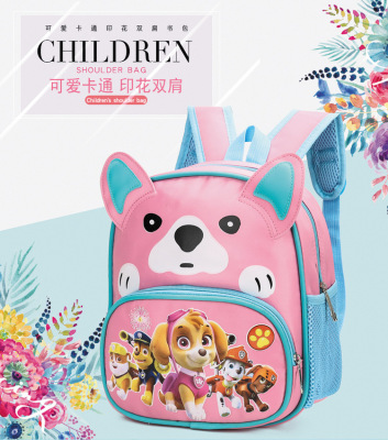 馬奈品牌書包0-6歲小學生書包韓版時尚卡通男女品牌加盟壹件代發