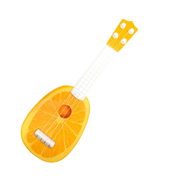 儿童乐器尤克里里水果吉他 可弹奏仿真迷你尤克里乐器男女宝可弹