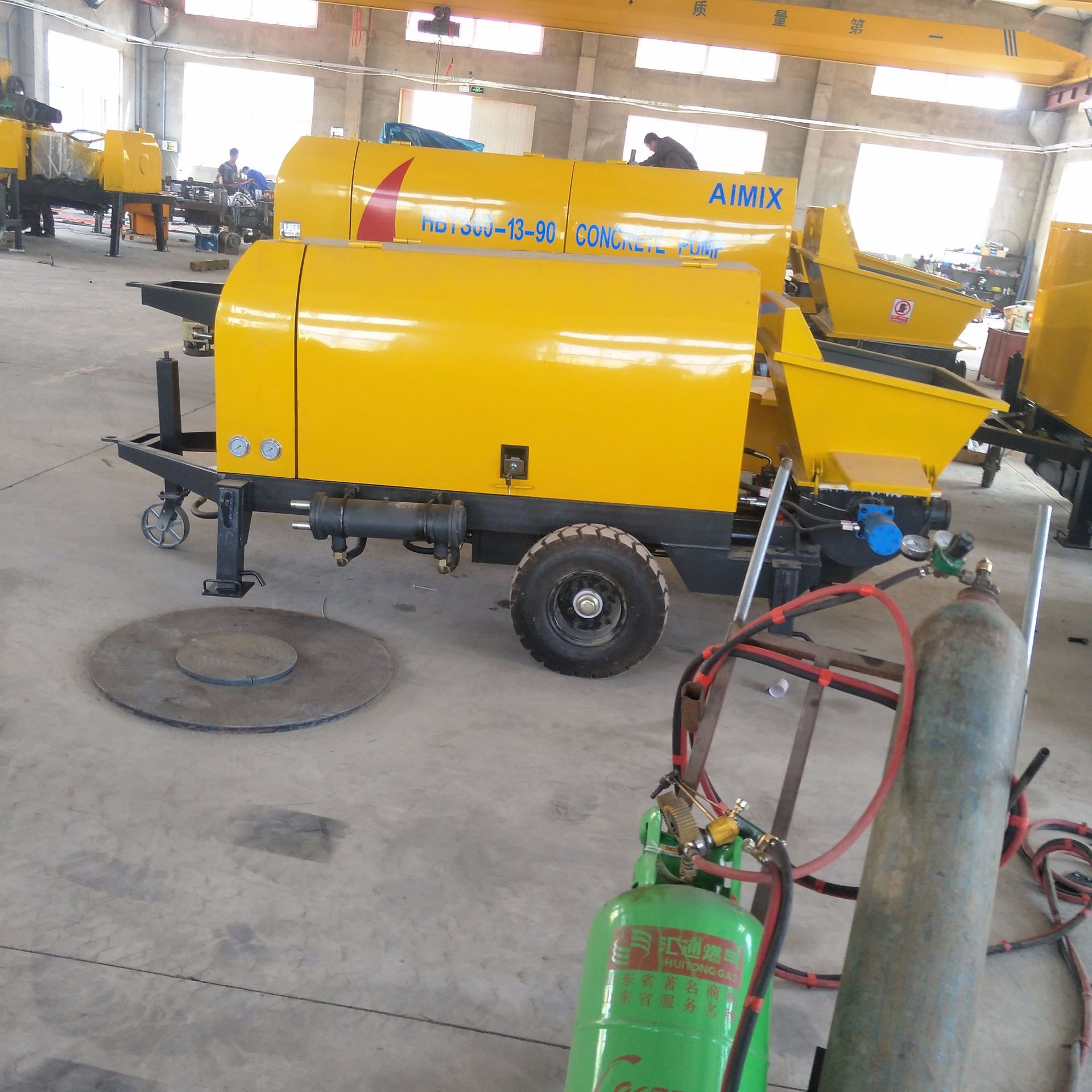 输送高层细石砂浆泵 30地暖施工设备 操作简单的连续上料搅拌机