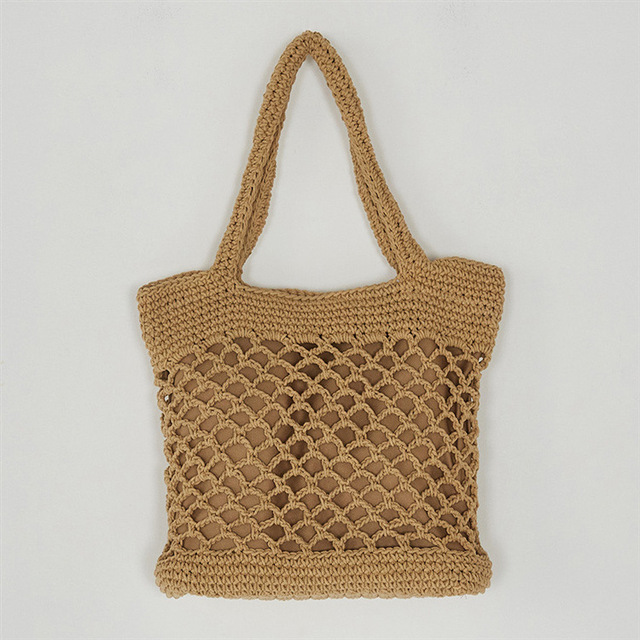 Korean ins super-fired hollow fishing net woven bag