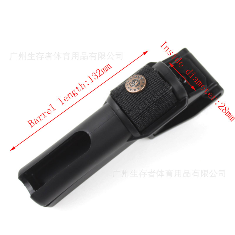 Superviviente al aire libre linterna cubierta ingeniería de plástico giratorio linterna cubierta linterna cubierta equipo táctico ESP