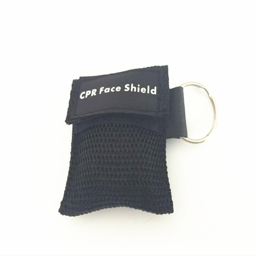CPR first aid mask, disposable respiratory PVC mask, processing, one-way valve design
