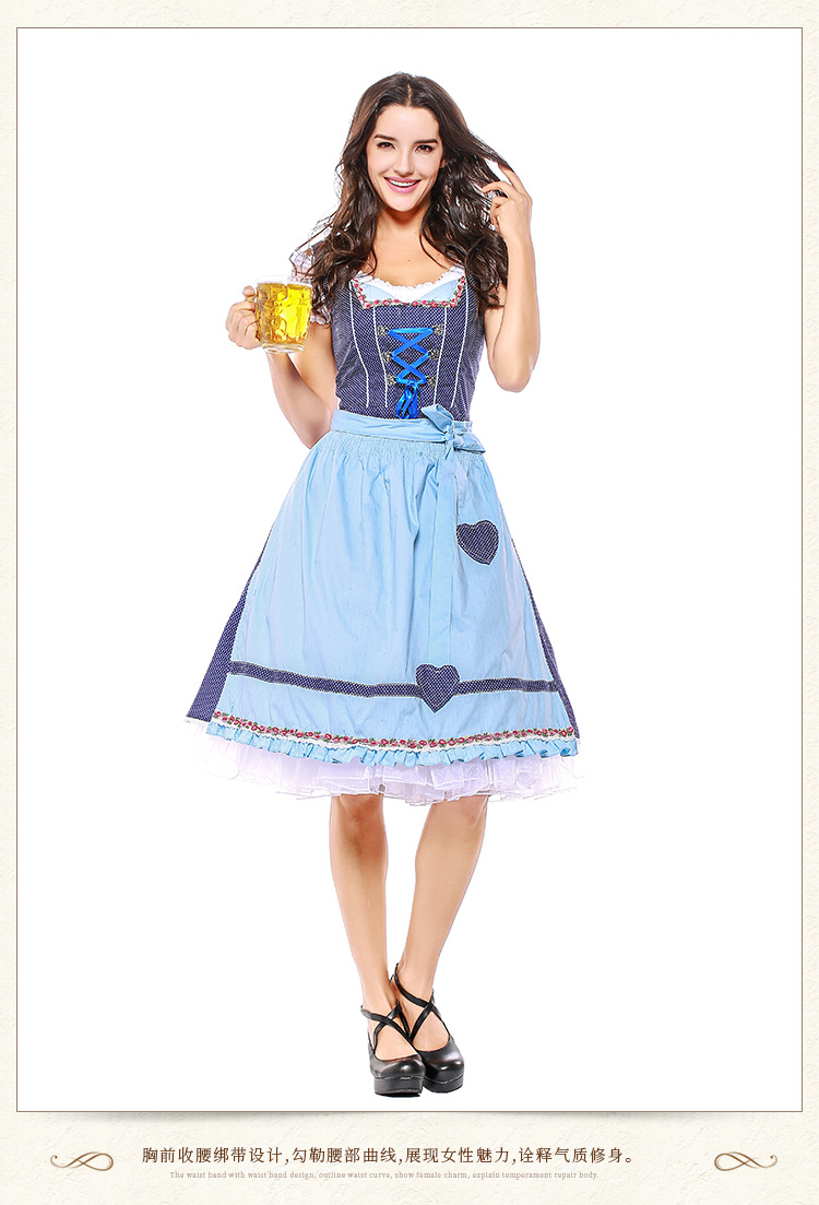 women s Bavaria style Costumes nihaostyles wholesale halloween costumes NSPIS79283