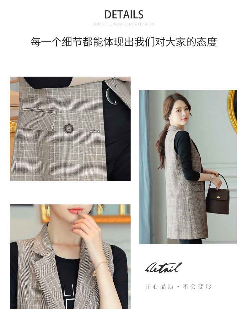 Gilet femme en Mélange de fibres chimiques - Ref 3316991 Image 12