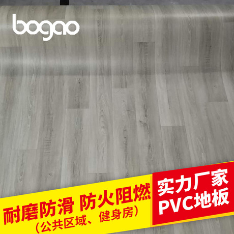 2 hạt gỗ PVC sàn cuộn chống mài mòn hạt gỗ keo chống cháy PVC gỗ hạt sàn sàn bán buôn Sàn nhựa PVC