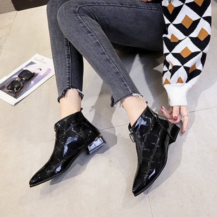 Bottes femme en PU artificiel - Ref 3355426 Image 3