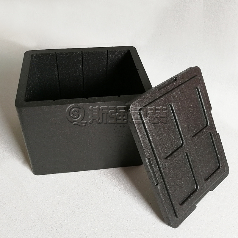 斯强包装43L通用EPP保温箱 高密度食品级周转配送外卖盒epp泡沫箱