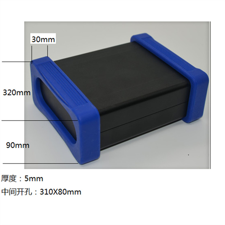 浙江硅胶制品生产仪器外壳护边套 防划伤硅胶保护套