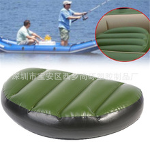 东莞工厂批发加厚PVC充气船椅坐垫 可折叠充气坐垫 水上充气座垫
