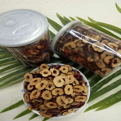 新疆无核红枣干红枣片若羌灰枣圈嘎嘣脆零食免洗泡茶泡水喝的枣子|ru