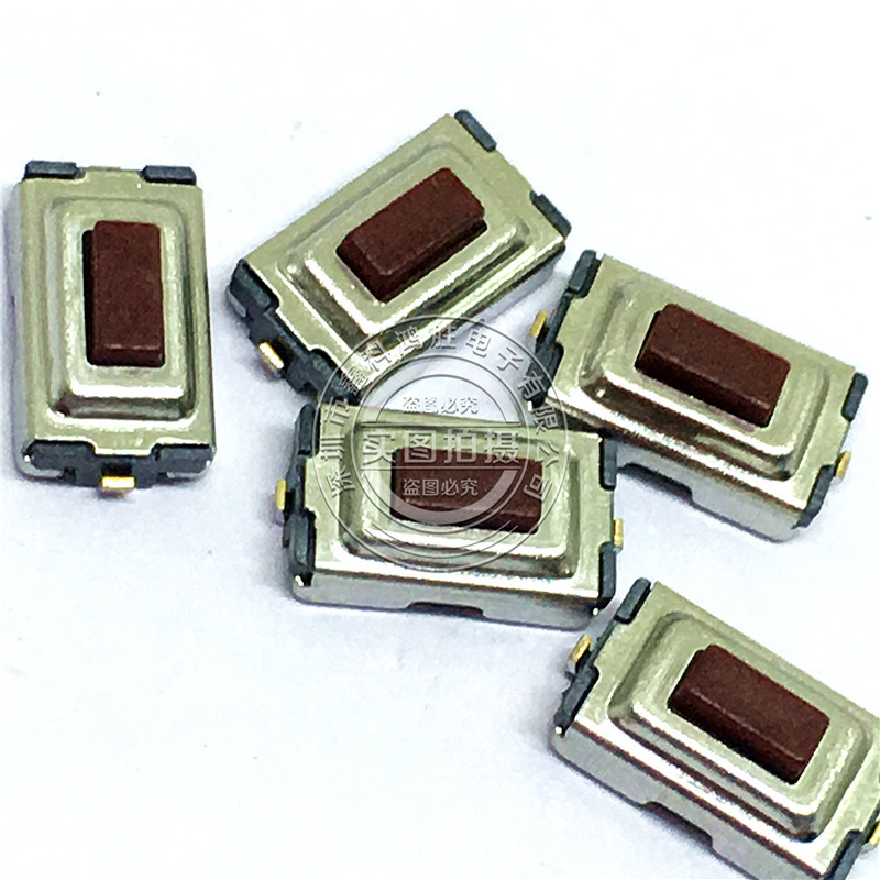 3*6*2.5MM轻触开关贴片2脚微动/按键开关二脚液晶3x6包脚红触摸