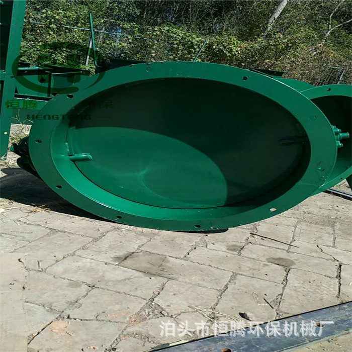 手动减速机通风蝶阀800型圆形方形翻版蝶阀圆风门调风阀防爆蝶阀