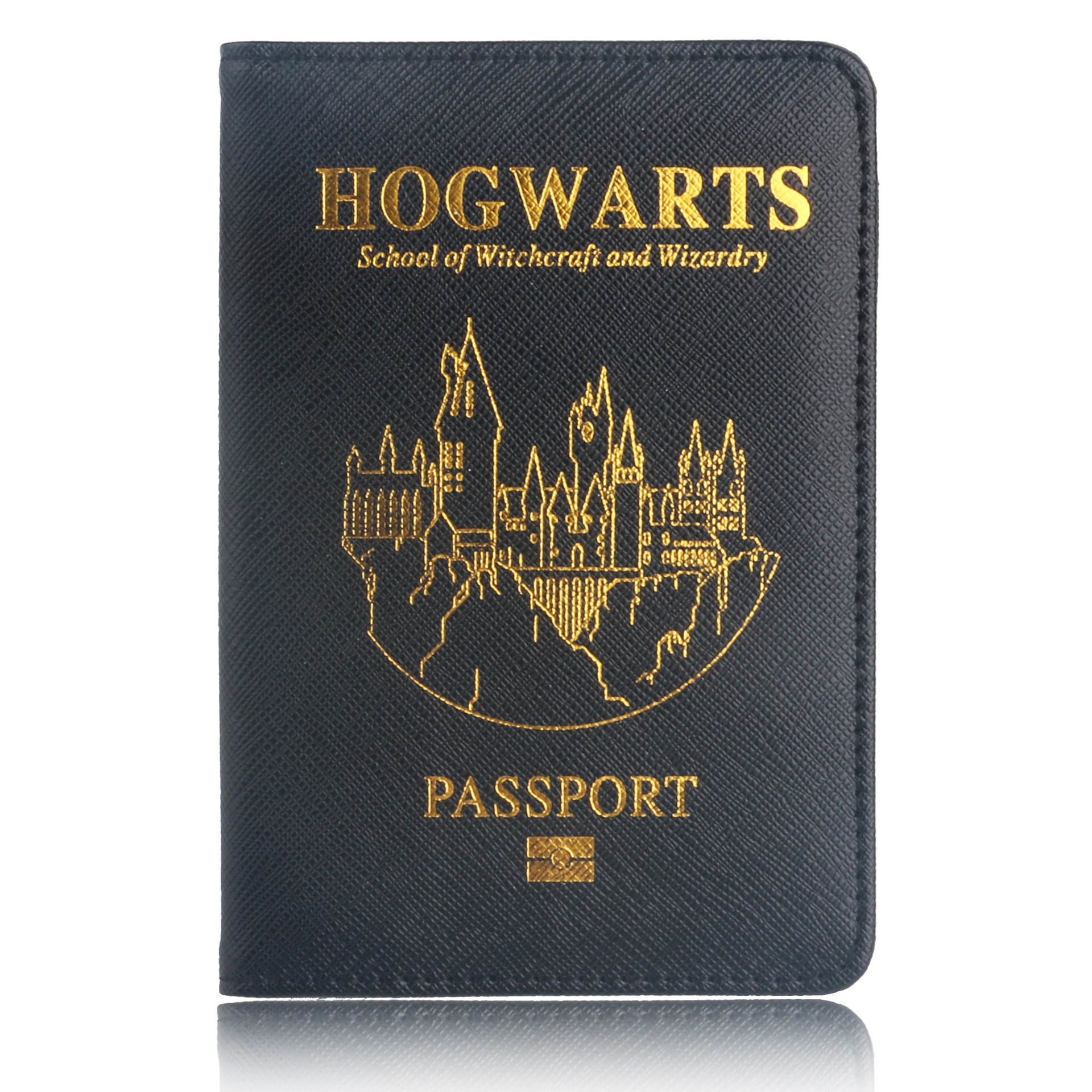 现货十字纹护照套护照PU皮质保护套多卡套旅行护照夹