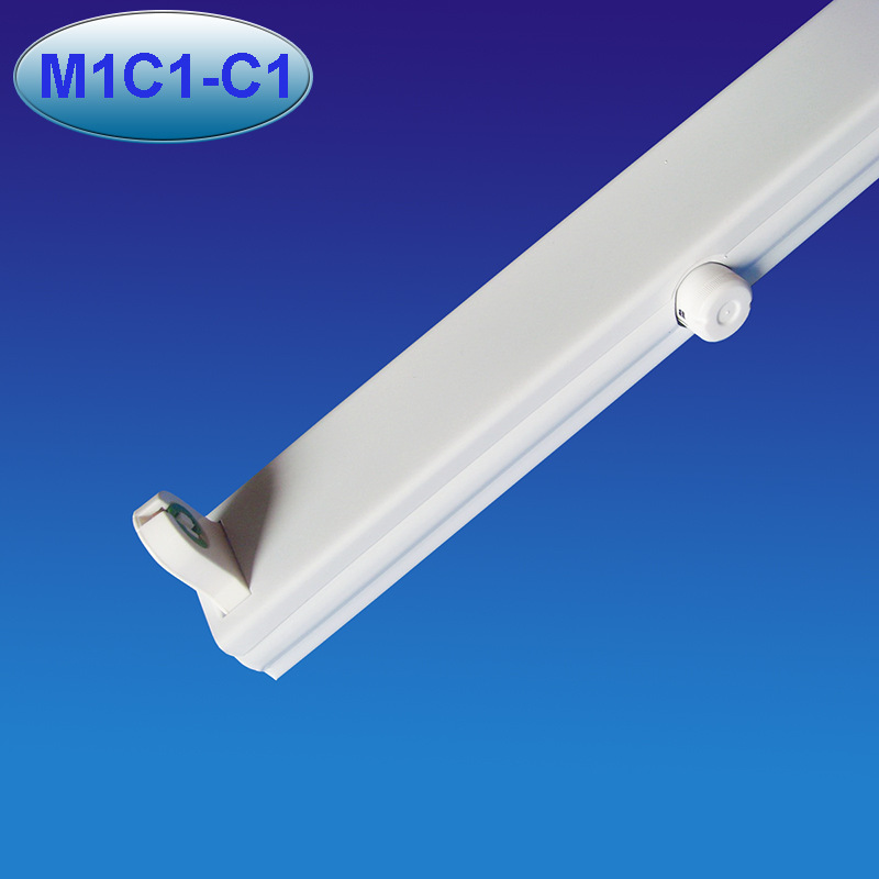 诺曼T8电感式荧光灯支架30W日光灯支架UV杀菌灯管支架0.9米T8支架