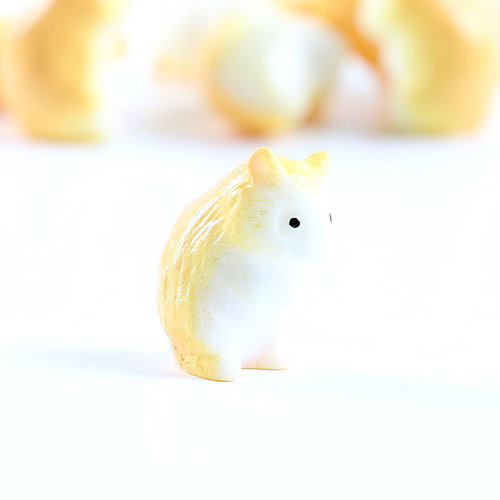 Zakka groceries, mouse micro-landscape accessories, resin crafts small ornaments, cute hamster, background props
