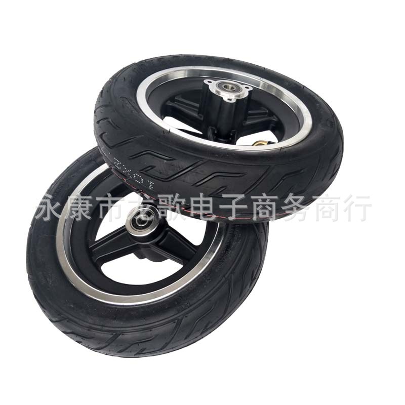 10寸滑板车10x2.70-6.5真空胎匹配6.5寸碟刹轮毂电动车小型车