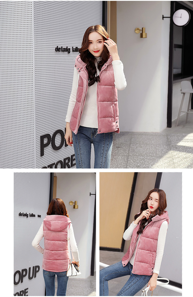 Gilet femme en Velours d or - Ref 3317509 Image 22