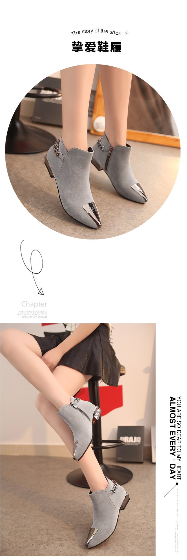 Bottes femme en Daim - Ref 3354826 Image 17