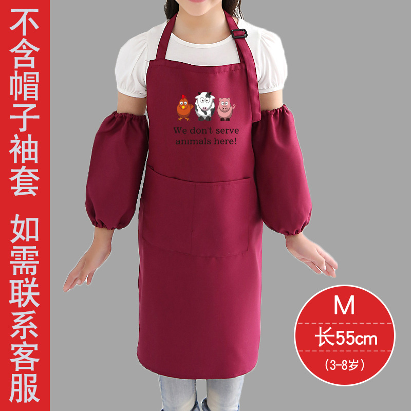 Ropa de actividad de vacaciones para niños bebé comiendo delantal antiincrustante pintura de arte sin mangas ajustable