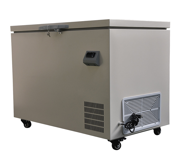 和利 220升冰柜卧式-40冷柜商用超低温冰箱-60金枪鱼超低温保存柜