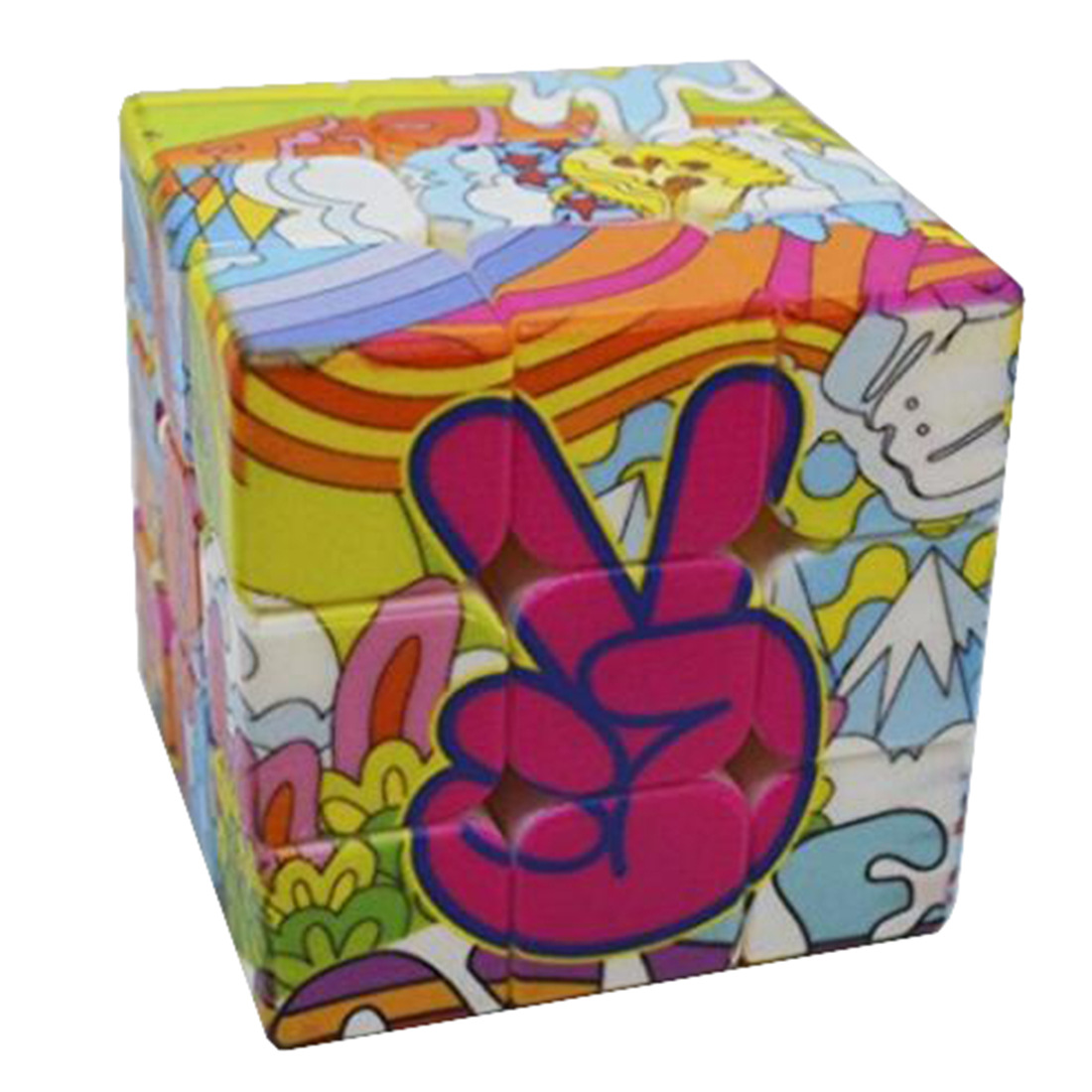 UV打印定制魔方 广告魔方 益智魔方