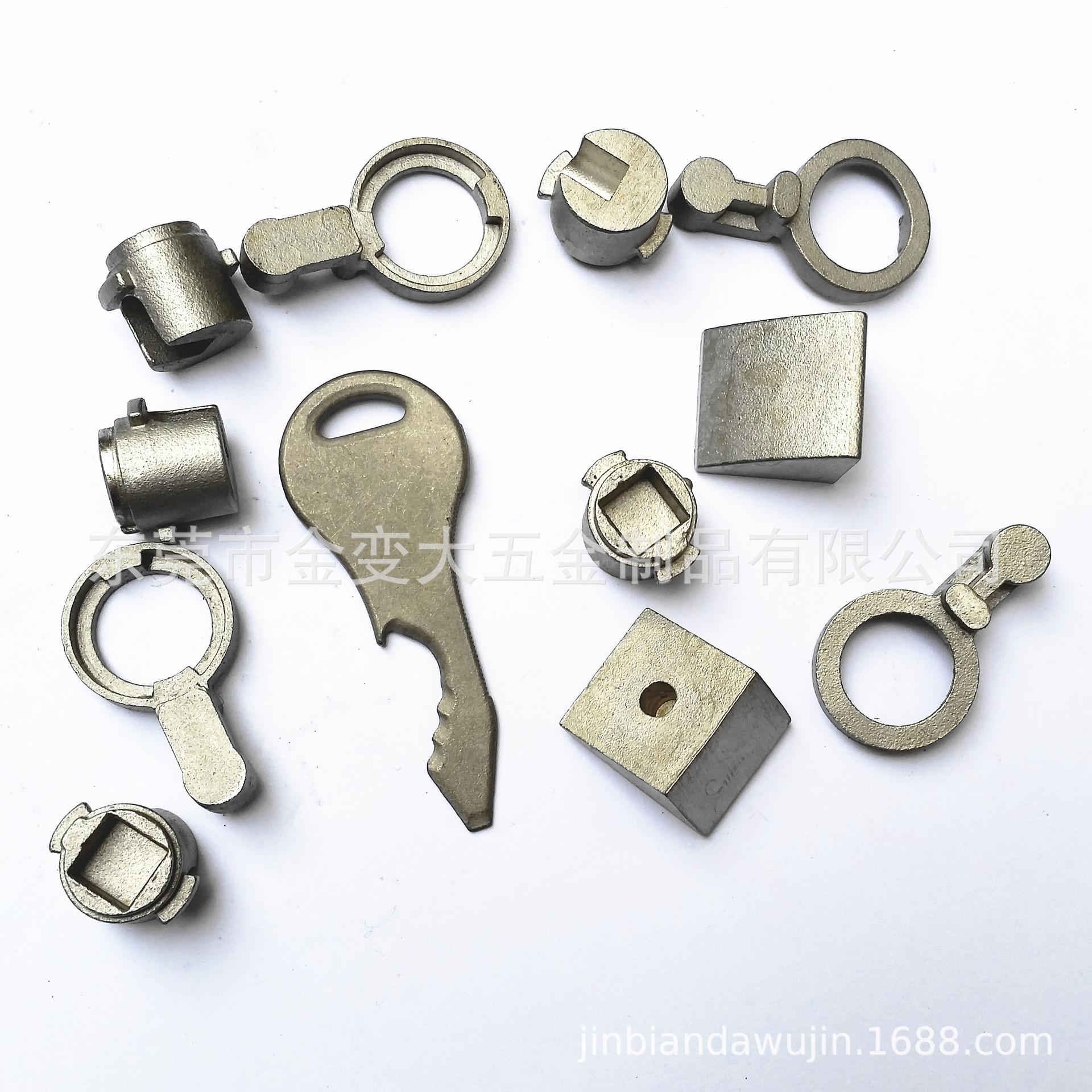 铸造厂家 不锈钢锁芯锁舌 锁具配件高精密铸造加工  304失蜡精铸