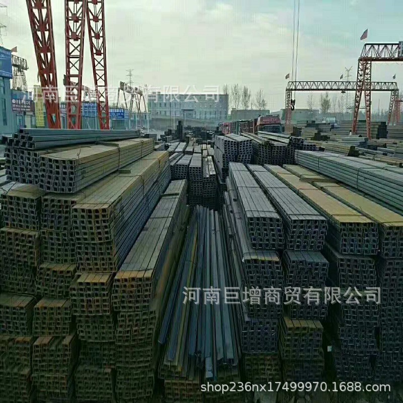 现货批发国标10#槽钢Q235B可定扎非标货源充足量大价优 槽钢