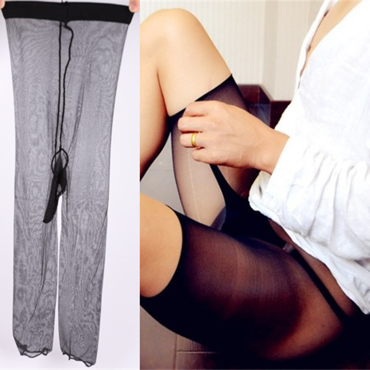 Medias atractivas de primera línea de cinco puntos de siete puntos JJ medias Set Medias sin costuras ultrafinas 3D para hombres