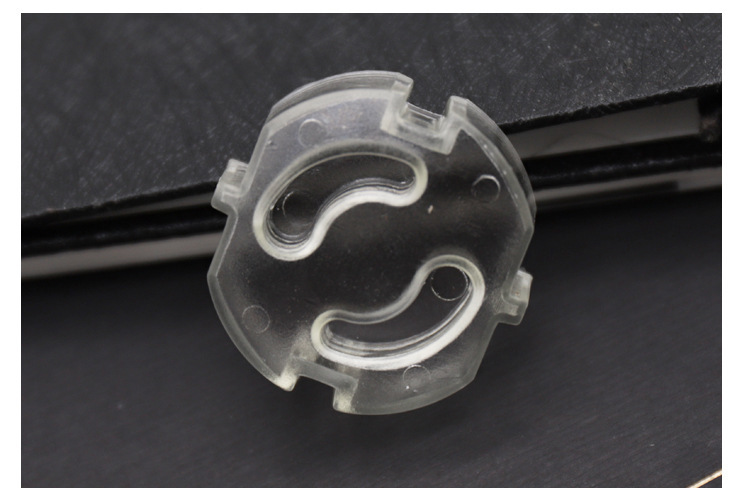 安全用品欧款欧标2孔电源防触电安全保护盖电源插座保护绝缘盖子|ru