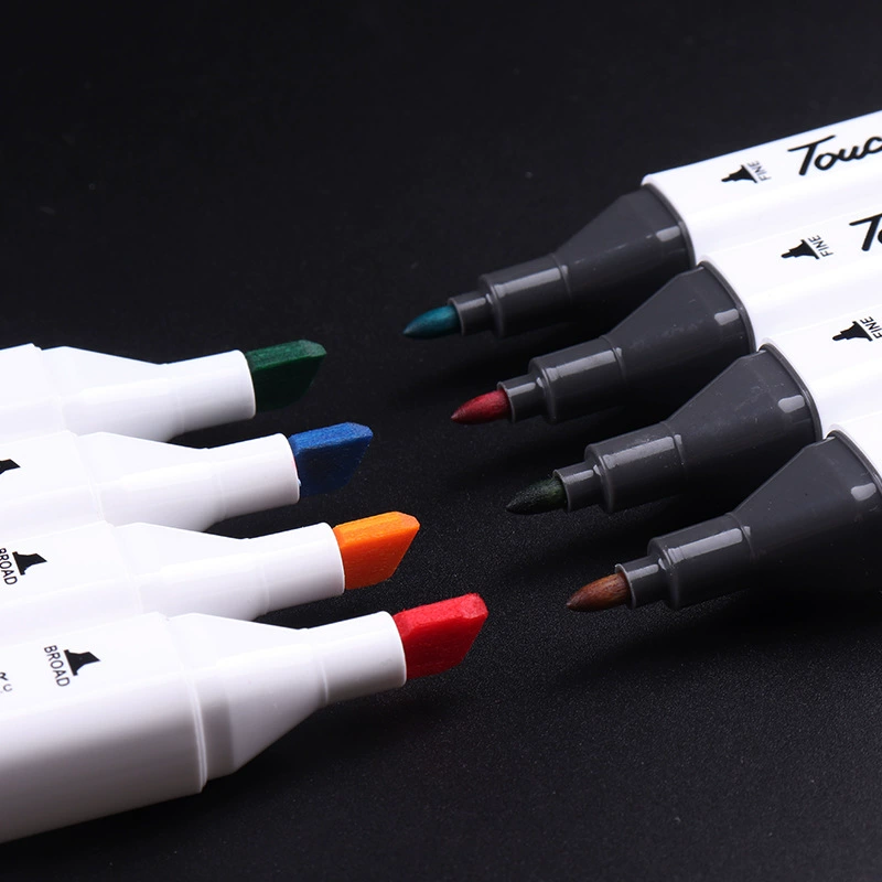 Double-sided marker, oil, design set for elementary school students, custom-made, hand painting