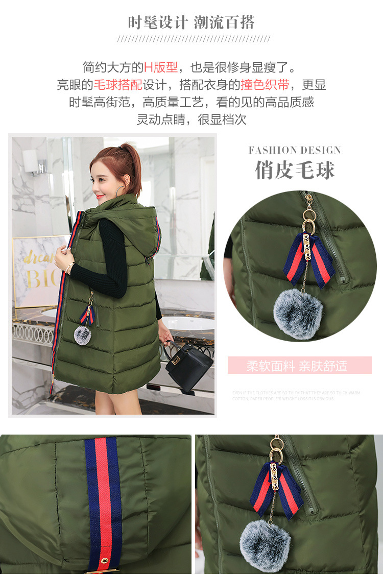 Gilet femme en Mélange de coton - Ref 3316385 Image 29