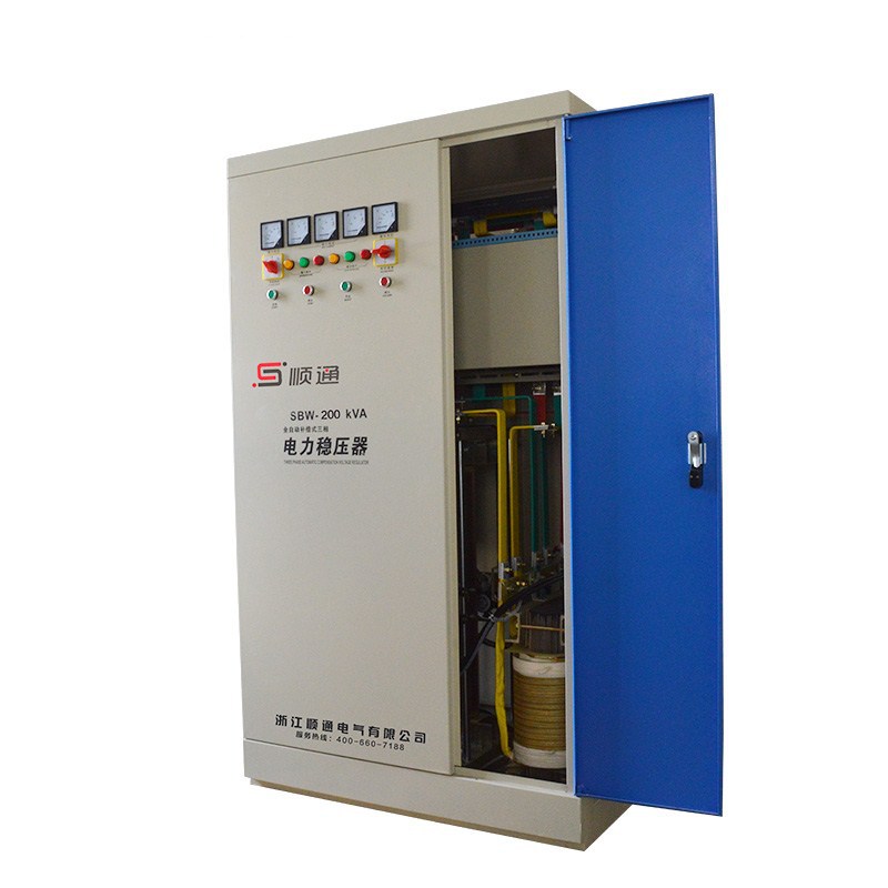 直销 SBW-500KVA大功率稳压器 交流全自动大功率补偿式稳压器